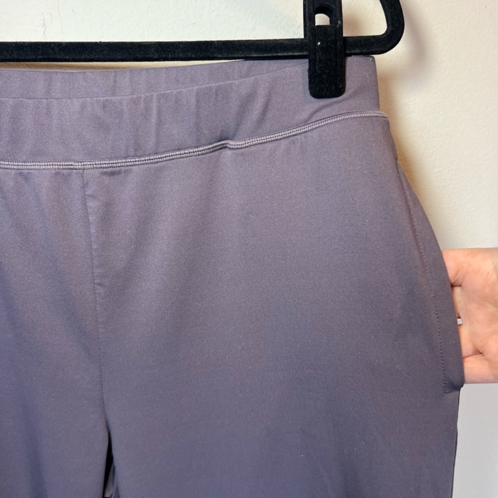 Fabletics Womens Lightweight Jogger Pants Purple Pull On Athleisure Lounge Large - Picture 4 of 9